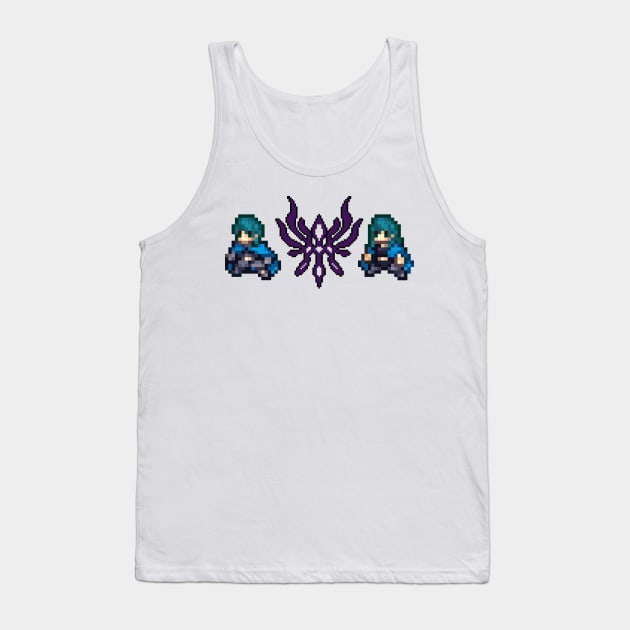 Byleth - 8 bits Tank Top by urufangu